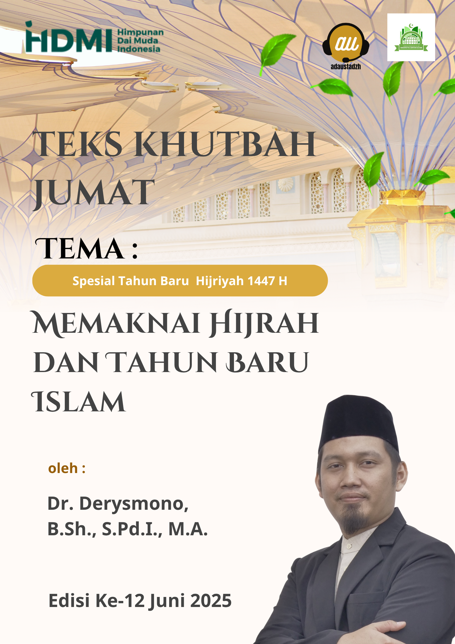 Teks Khutbah Jum’at  “Memaknai Hijrah dan Tahun Baru Islam”