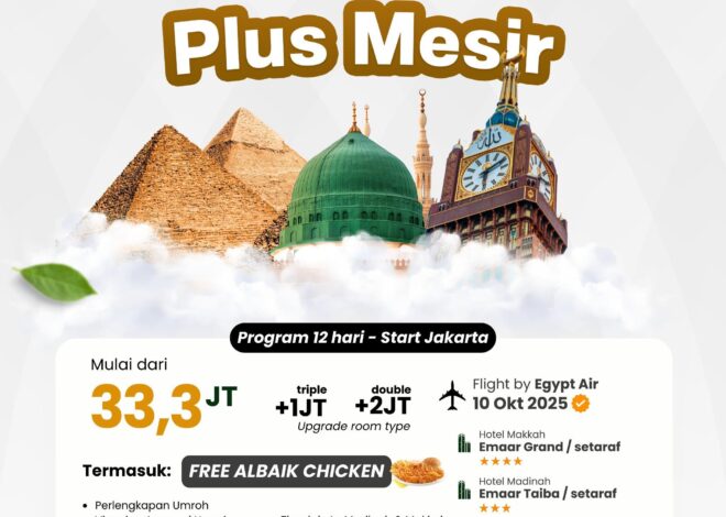 Promo Umroh Bulan September dan Oktober 2025