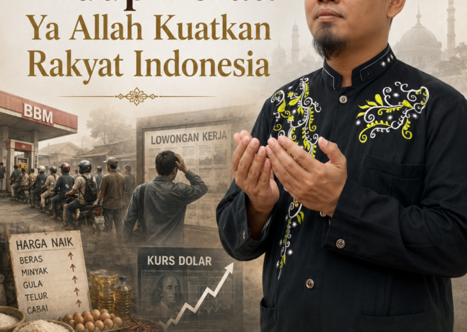 Teks Khutbah Jumat  “Harga Naik, Hidup Berat: Ya Allah Kuatkan Rakyat Indonesia”