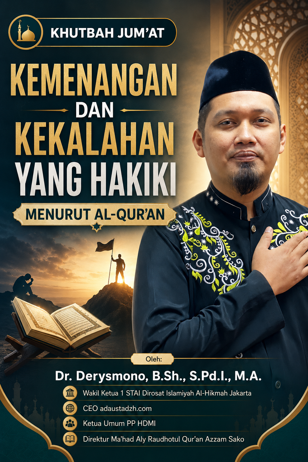 Teks Khutbah Jum’at  “Kemenangan dan Kekalahan yang Hakiki Menurut Al-Qur’an”